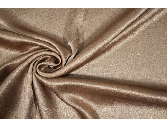 Crinkle Satin Taupe