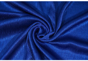 Crinkle Satin Kobaltblau