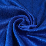 Crinkle Satin Kobaltblau