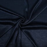 Crinkle Satin Marineblau