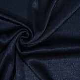 Crinkle Satijn Marine Blauw