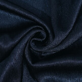 Crinkle Satin Navy Blue