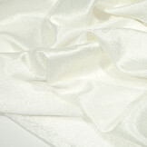 Crinkle Satin Off-White