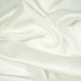 Crinkle Satin Off-White