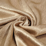 Crinkle  Satin Dunkel Gold
