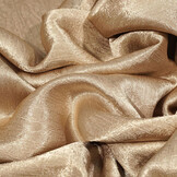 Crinkle  Satin Dark Gold
