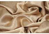 Crinkle  Satin Dunkel Gold