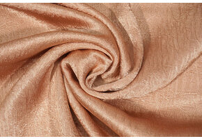 Crinkle  Satin Dark Salmon Pink