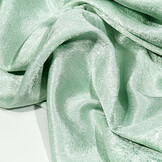 Crinkle Satijn Licht Oud Groen