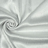 Crinkle  Satin Silver Grey