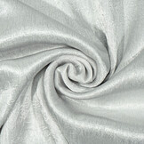 Crinkle  Satin Silver Grey