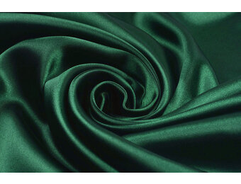 Poly Satin Dunkelgrün