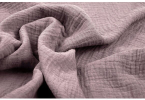 Double Gauze Fabric Old Lilac