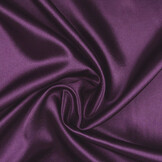 Crêpe Satin Aubergine-Purple