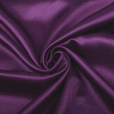 Crêpe Satin Aubergine-Purple