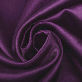 Krepp-Satin Aubergine-Lila