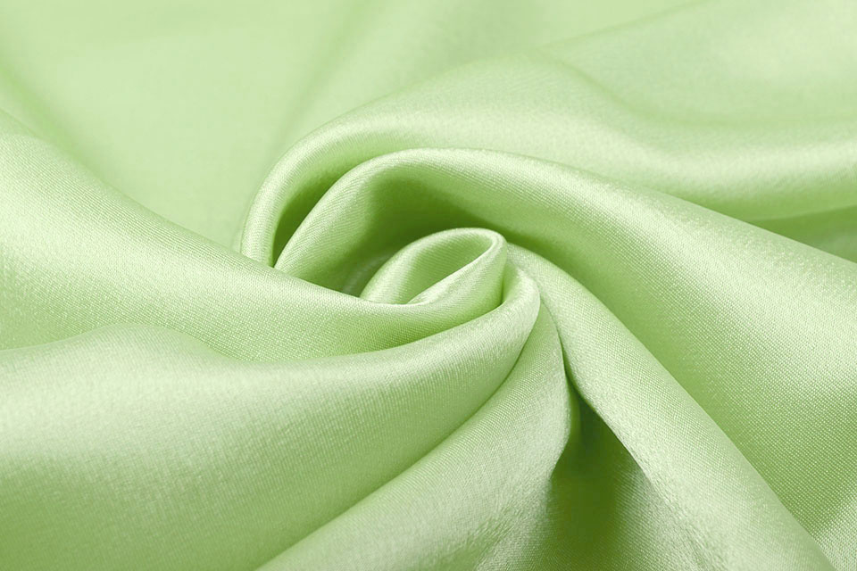 Crêpe Satin Pistache