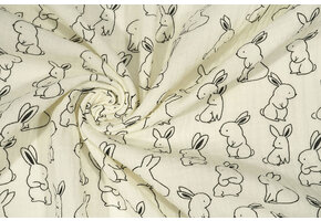 Double Gauze Fluffle Bunnies