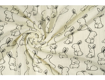 Double Gauze Fluffle Bunnies