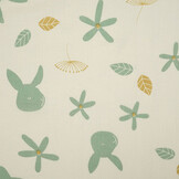 Baumwoll Musselin Florabun