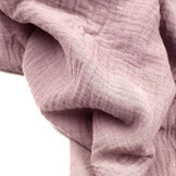 Double Gauze Fabric Light Old Pink