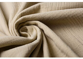 Double Gauze Fabric Beige