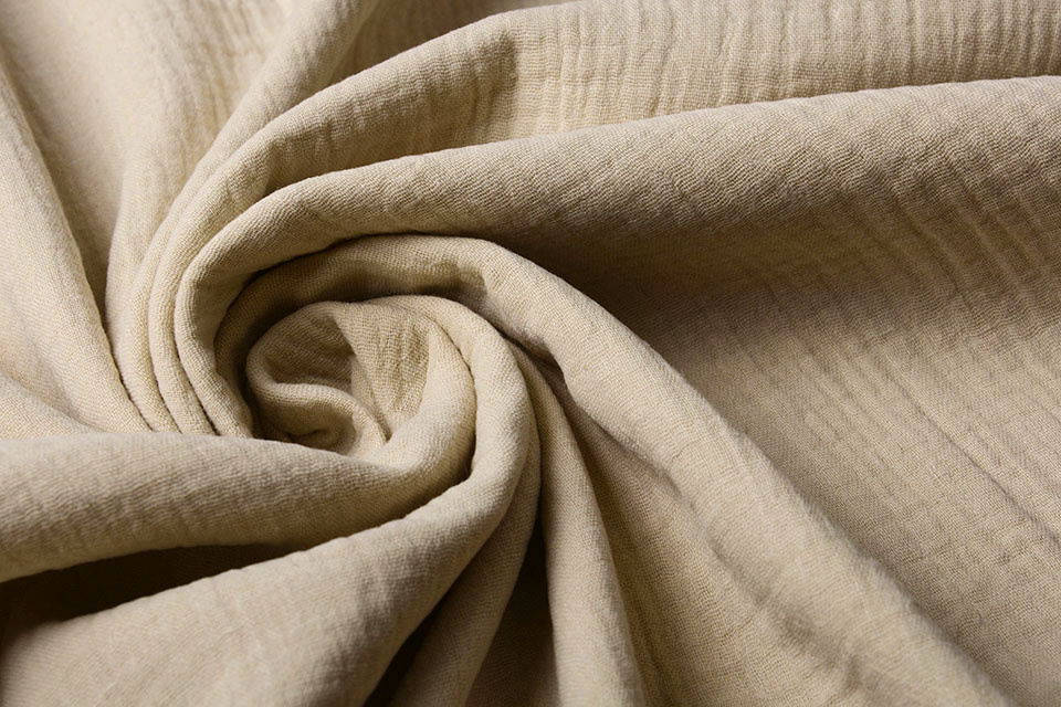 Double Gauze Fabric Beige