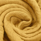 Double Gauze Fabric Light Ocher Yellow