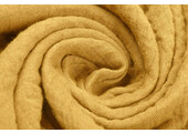 Double Gauze Fabric Light Ocher Yellow