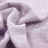 Double Gauze Fabric Light Lilac