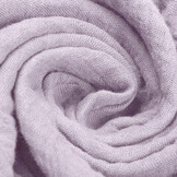 Baumwoll Musselin Stoff Hellflieder