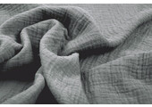 Double Gauze Fabric Grey
