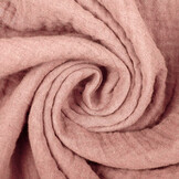 Double Gauze Fabric Old Pink