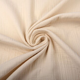Double Gauze Fabric Natural Light Peach