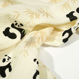 Double Gauze Panda Bear