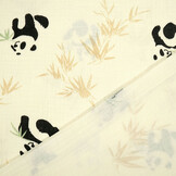 Double Gauze Panda Bear