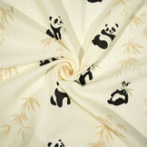 Double Gauze Panda Bear