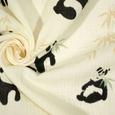 Double Gauze Panda Bear