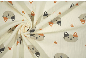 Double Gauze Cat Head Maozi