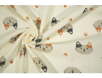 Double Gauze Cat Head Maozi