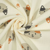 Double Gauze Cat Head Maozi