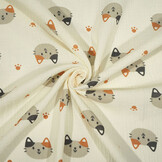 Double Gauze Cat Head Maozi