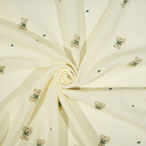 Baumwoll Musselin Lovely Bear