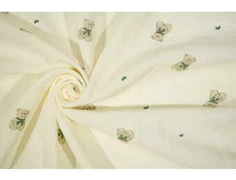 Double Gauze Lovely Bear