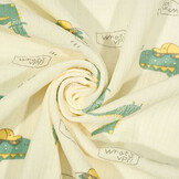 Double Gauze Dino Zauri