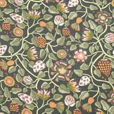 Chiffon Bedruckt Siennaflor Schwarz