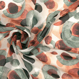 Chiffon Bedruckt Pavora Brique