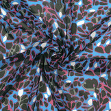 Chiffon Printed Splotch Multi-1