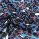 Chiffon Printed Splotch Multi-1