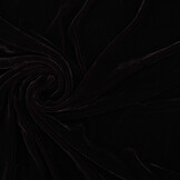 3 meter Veloursstoff Samt Vultur Dunkel Aubergine Braun